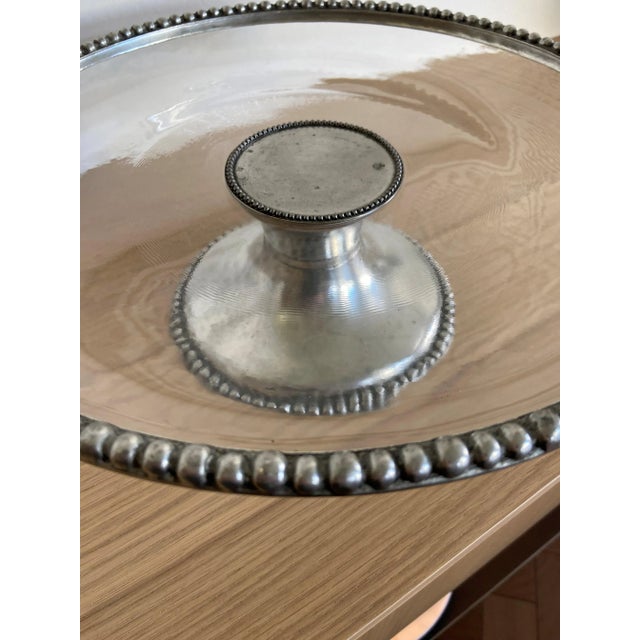 Traditional Vintage Arte Italica Tesoro Cake Plate For Sale - Image 3 of 7