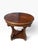 2010s Ethan Allen Attributed Neoclassical Empire Revival Mahogany Sunburst Center Table For Sale - Image 5 of 15