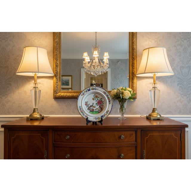 Rare Antique Copeland Spode "Peacock" Pattern 10.5" Bowl – Gilman Collamore & Co. Retailer Mark For Sale - Image 10 of 10