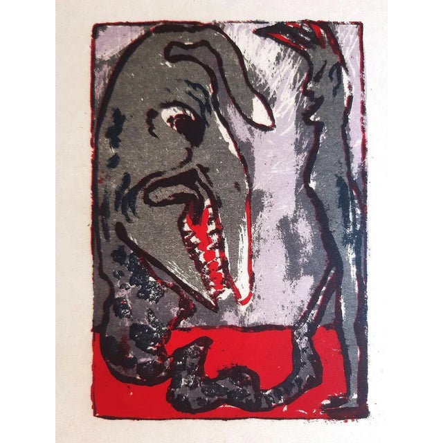 Monster - Original Lithograph by Emil Nolde - 1926 1926 For Sale - Image 4 of 4