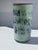 Baby Blue Unique Art Glass Vase With Graal Technique Drawings and Pink Rim For Sale - Image 8 of 14