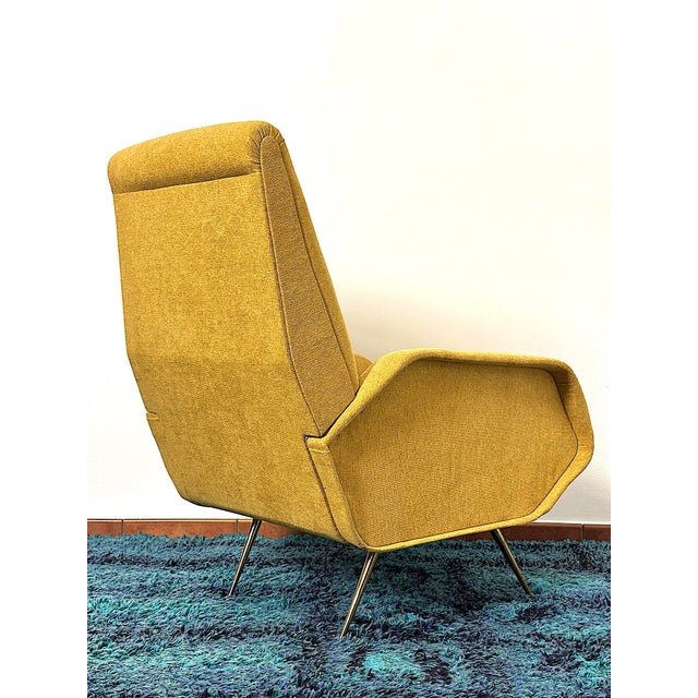 Vintage Armchair attributed to Marco Zanuso, Italy, 1960s For Sale - Image 12 of 16