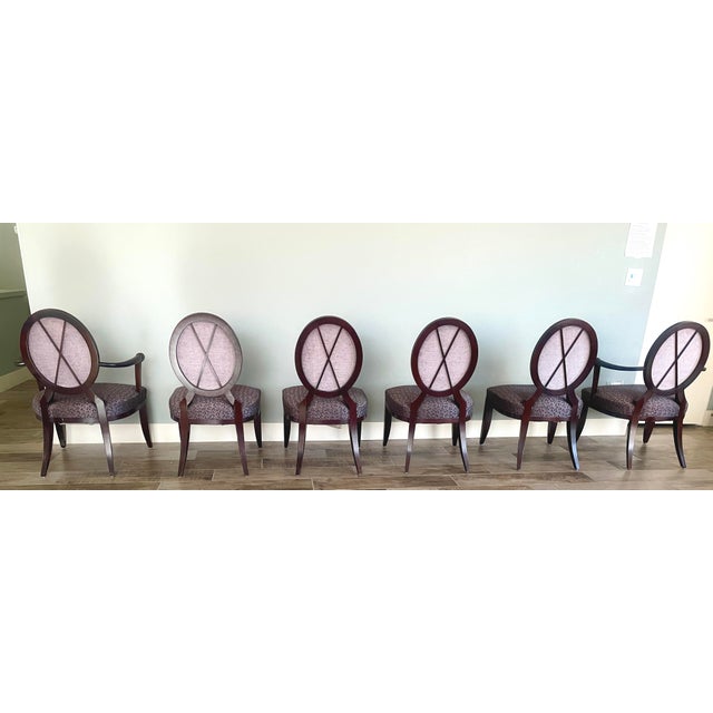 Transitional Authentic Barbara Barry for Baker Dining Chairs - Retail $31,836 For Sale - Image 3 of 18