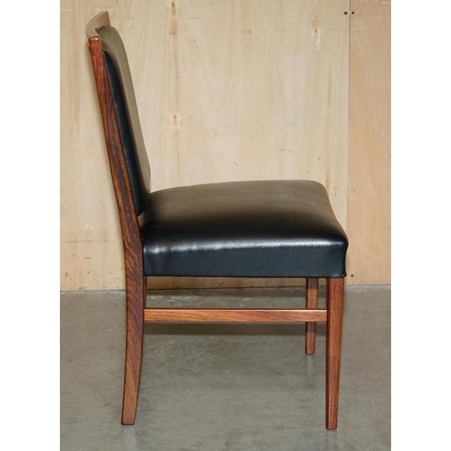 Mid-Century Modern Hardwood Dining Chairs by Martin Hall, 1970s, Set of 8 For Sale - Image 18 of 18