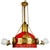 Mid 20th Century Antique Neoclassical Gilt Bronze Sanctuary Chandelier With Swans & Lyres For Sale - Image 5 of 5