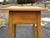 Late 20th Century 20th C. Shaker Crafted Mustard Yellow Accessory Table - Artisan and Heavily Detailed For Sale - Image 5 of 9
