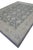 Ivory Turkish Oushak Rug Charcoal Gray & Ivory Handwoven Wool Rug 9'2" X 12' For Sale - Image 8 of 8