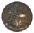 Antique 19th Century Patinated Bronze Bas-Relief Depicting the Profile of Alexander the Great from Gemito, Naples For Sale