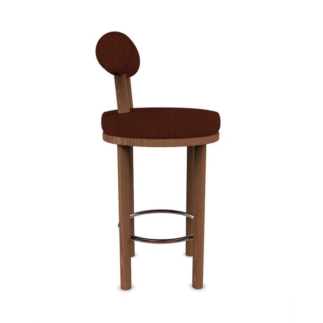 Contemporary modern moca bar chair in fabric by studio rig for collector studio a chair that mixes both modern and...