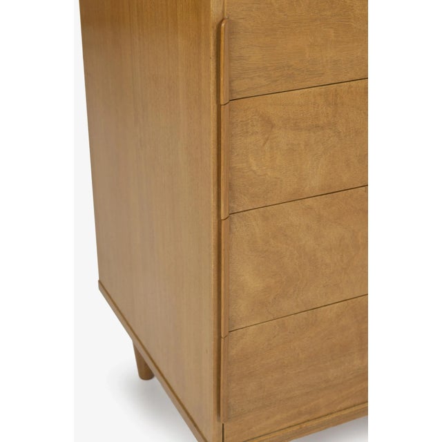 Tan 1950s Edward Wormley for Dunbar Matching Dresser Set in Mahogany Wood - Set of 2 For Sale - Image 8 of 13