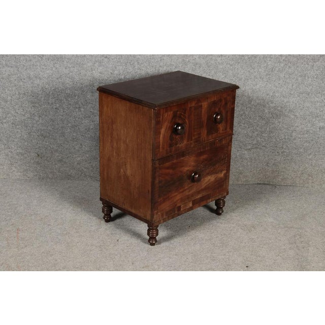 Wood Small Antique English House Bar in Mahogany, 1840 For Sale - Image 7 of 18