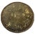 A striking 19th-century Indian brass decorative shield, dating from approximately 1850–1899, featuring an extensively...