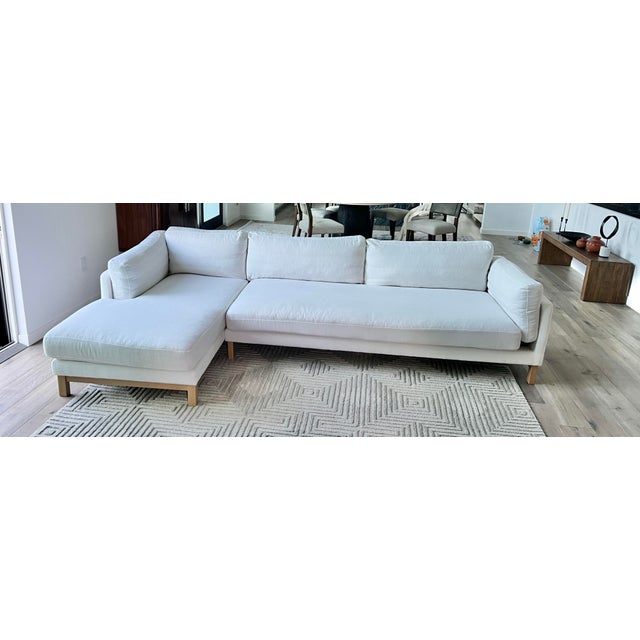 Interior Define Custom White Couch Chairish