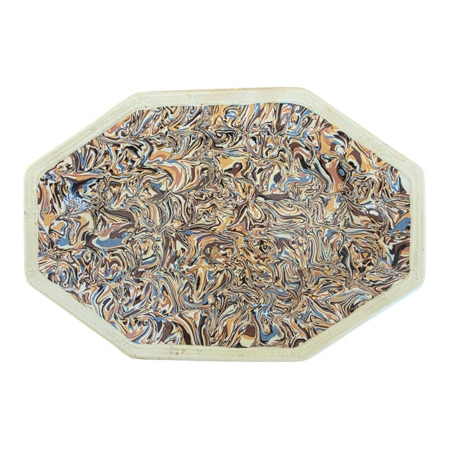 Antique Terre Mele Dish For Sale