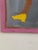 Yellow 1990s Jimmy Lee Sudduth Painting “Farmers Wife” Self Taught Art Vintage, Framed For Sale - Image 8 of 12
