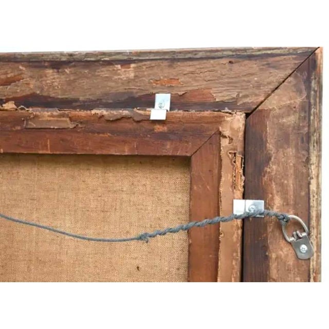 "The Triumph Frigate" Maritime Oil Painting For Sale - Image 11 of 12