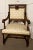 Set of Large French Gothic Library Throne Chairs For Sale - Image 9 of 10