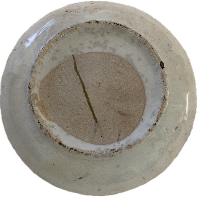 Contemporary 15th Century Sawankhalok Fish Bowl – Hand-Painted Thai Ceramic, 7 Inch For Sale - Image 3 of 5