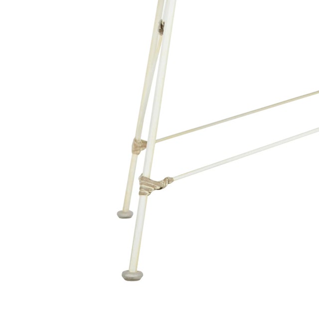 2020s Modern Coffee Table in Grey whitewash & White For Sale - Image 5 of 6