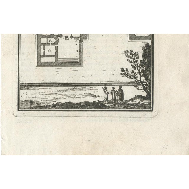 Antique Jerusalem Holy Sepulchre Plan, 1683 For Sale - Image 11 of 12