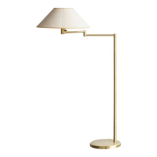 Walter Von Nessen Brass Floor Lamps For Sale