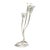 Silver Calla Lily Vase, Circa 1970 For Sale