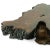 50 Inch Long 1970s Redwood Burl Coffee Table With Root Base For Sale In West Palm - Image 6 of 7