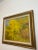 Textile 1970s Walt Gonske Modern Landscape Original Oil on Canvas Painting For Sale - Image 7 of 8