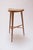 White Oak Three Legged Danish Modern Stool Japanese Design For Sale In New York - Image 6 of 7