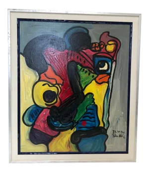 Absract Acrylic Painting by Peter Keil