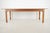 Farmhouse Mid 20th Century Reclaimed 7.5 Ft. Oak Farmhouse Dining Table For Sale - Image 3 of 12