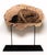 Rebirth by Oda & King | Oil on maple burl depicting a curled figure on wood. For Sale