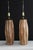Mid 20th Century Weatwood Studio Style Carved Waknut - a Pair For Sale - Image 10 of 12