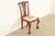 Baker Furniture Company Baker Furniture Style Chippendale Carved Mahogany Side Chair or Dining Chair For Sale - Image 4 of 13