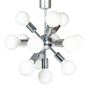 Vintage Sputnik Drupol Chandelier, 1970s
