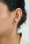 Navy Blue Minimalist 1.08ct Pear-Cut Blue Sapphire & Diamond Stud Earrings 14k Gold- A Pair For Sale - Image 8 of 15