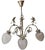 Silver Vintage Art Deco Pendant Lamp, 1920s For Sale - Image 8 of 10