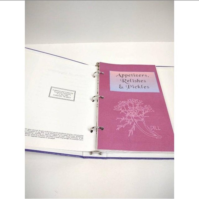 2000 - 2009 2003 Low Country Herb Society Recipes Vintage 3-Ring Binder Cookbook – 184 Pages For Sale - Image 5 of 12