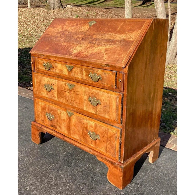 17th Century 17th Century Charles II Slant-Front Desk For Sale - Image 5 of 11