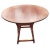 English Mahogany Oval Drop-Leaf Side Table For Sale In Washington DC - Image 6 of 9