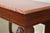 Ethan Allen French Empire Carved Cherry Wood Marble Top Console Table With Mirrored Back For Sale In South Bend - Image 6 of 14