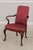 Pair of Antique Mahogany Open Arm Chairs For Sale In Philadelphia - Image 6 of 16