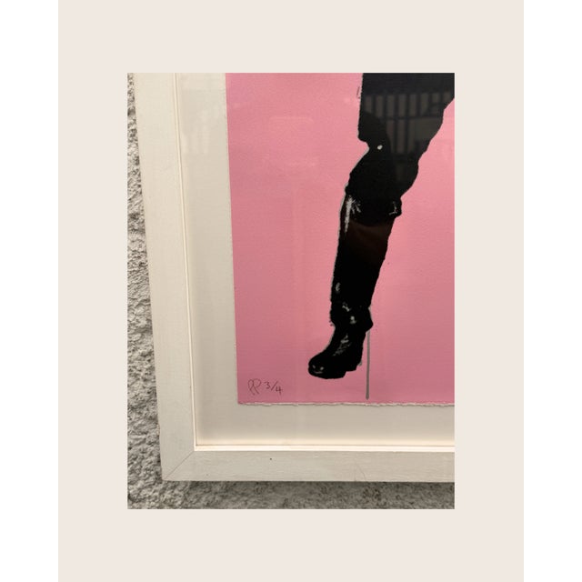 Limited edition 3/4. 'Han Double' screen print by artist RYCA (Ryan Callanan), a mash-up of pop art and sci-fi cinema,...