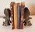Vintage brass "Eagles in Flight" bookends. Although smaller in scale, they are sturdy enough to hold your books or can be...