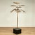 Brass Vintage Italian Brass Palm Tree Sculpture For Sale - Image 8 of 11