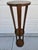 Rustic Tall Three Tier Mission Style Hourglass Plant Stand For Sale - Image 3 of 10