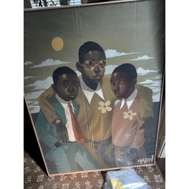 Purchased at Unrepd in LA several years ago for a client. They are downsizing and want to sell this painting. Currently,...