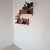 Brown Mid-Century Wall Shelves with Woven Back Panel from Úluv, 1960s, Set of 2 For Sale - Image 8 of 12