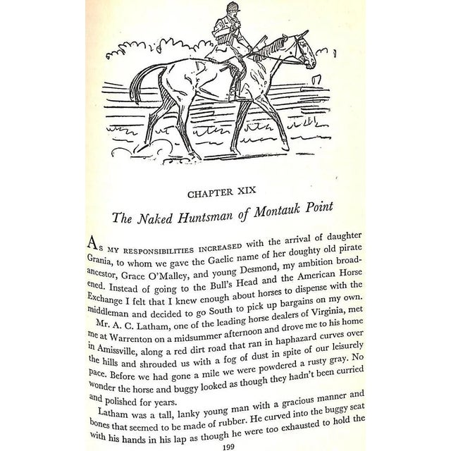Paper "Gone Away With O'Malley: Seventy Years With Horses, Hounds & People" 1946 Knott, M. O'Malley For Sale - Image 7 of 15