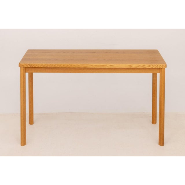 Modern Modern Oak Console Table For Sale - Image 3 of 6
